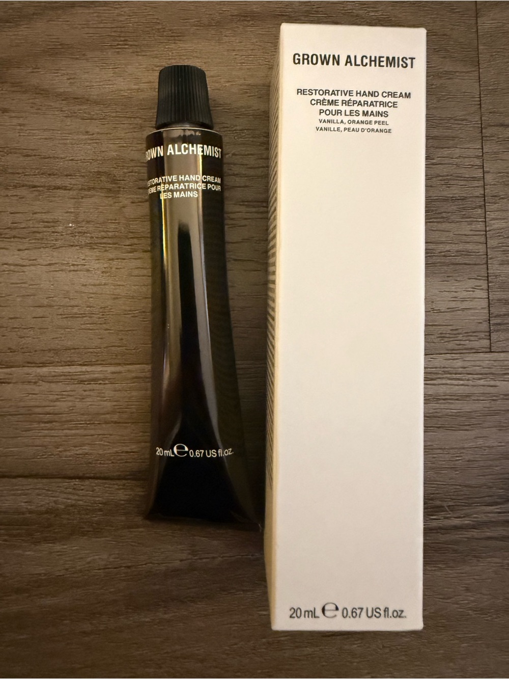 NEW Grown Alchemist Restorative Hand Cream Vanilla Orange Peel 20mL